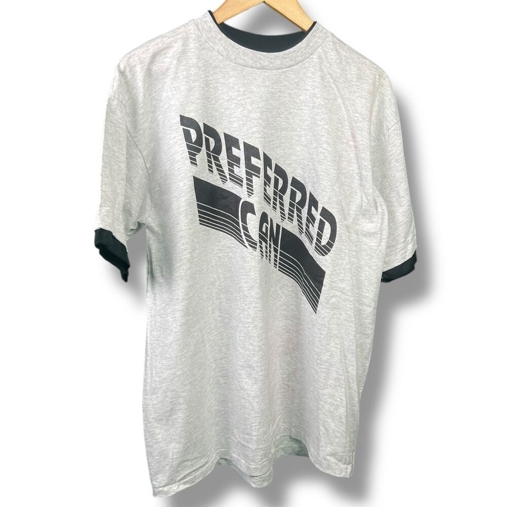 Vintage 90s Men's PREFERRED CAN T-Shirt Size XL LA Sportswear